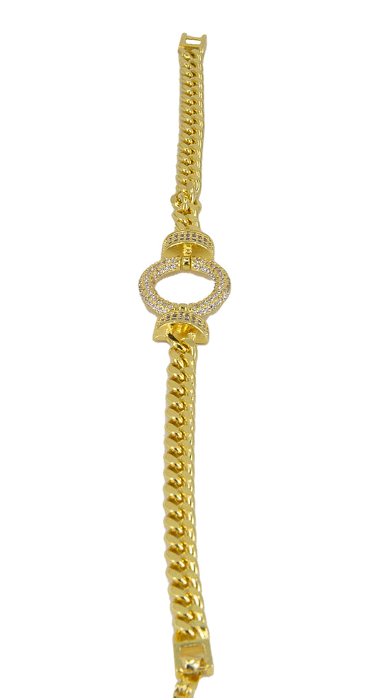 Scarlett Pave Chain Bracelet